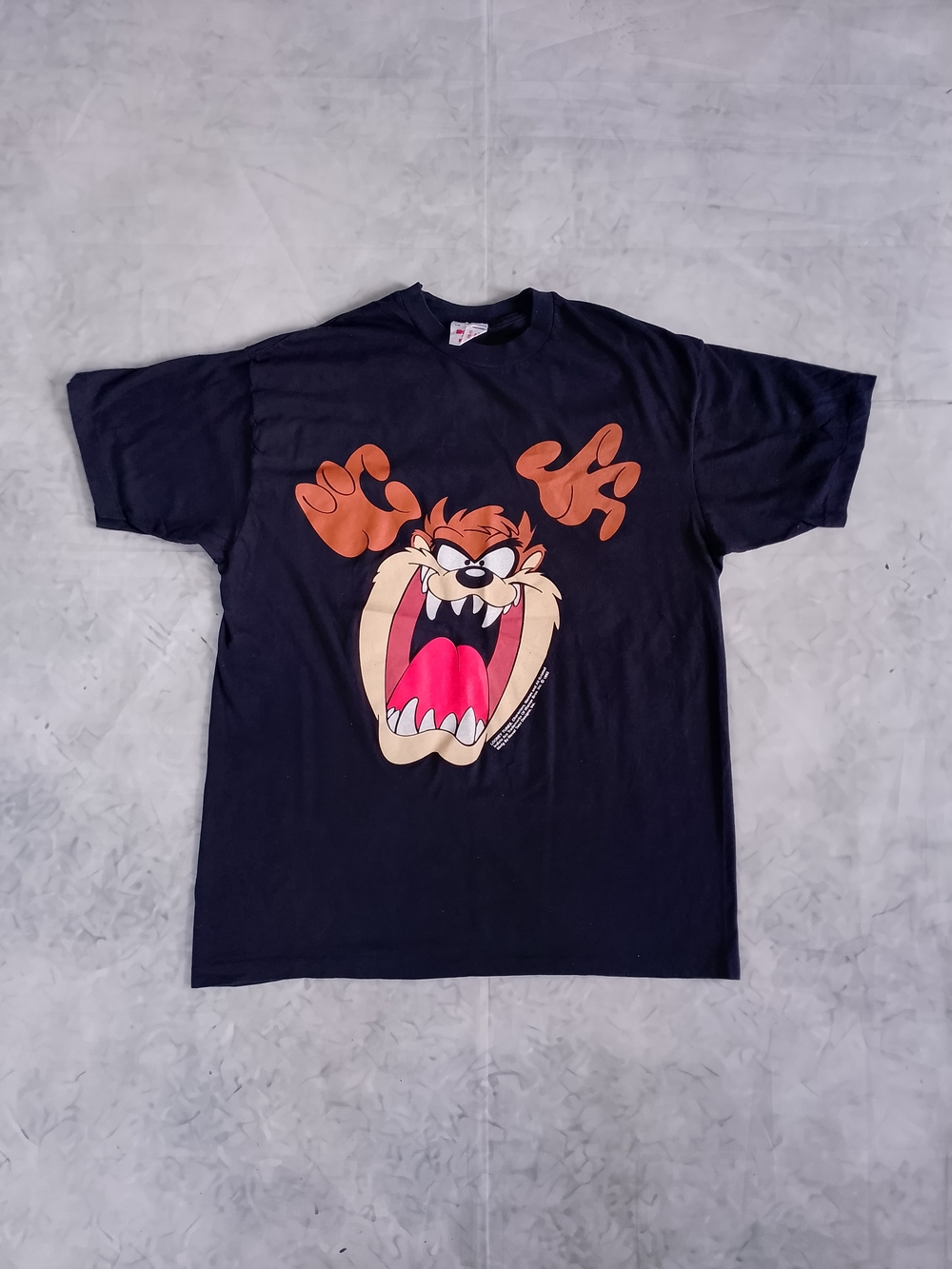 Vintage 1992 Looney Tunes TAZ T-Shirt Single Stitch Unisex